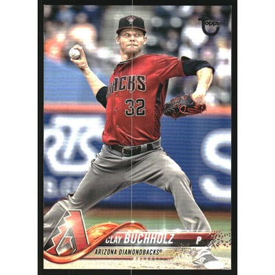 2018 Topps Update Vintage Stock #US140 Clay Buchholz