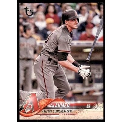 2018 Topps Vintage Stock #337 Nick Ahmed