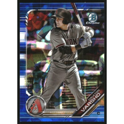2019 Bowman Chrome Draft Sapphire Blue #BDC176 Daulton Varsho