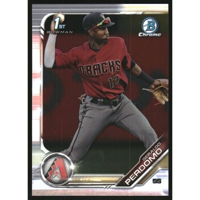 2019 Bowman Chrome Prospects #BCP191 Geraldo Perdomo