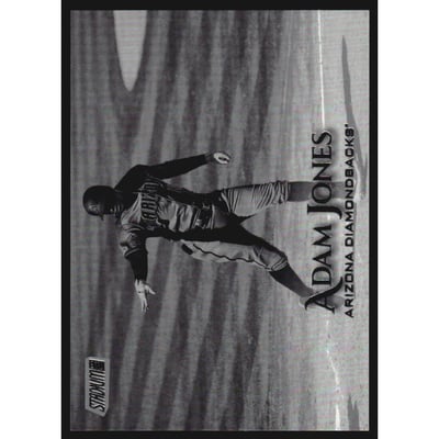 2019 Stadium Club Black and White #94 Adam Jones