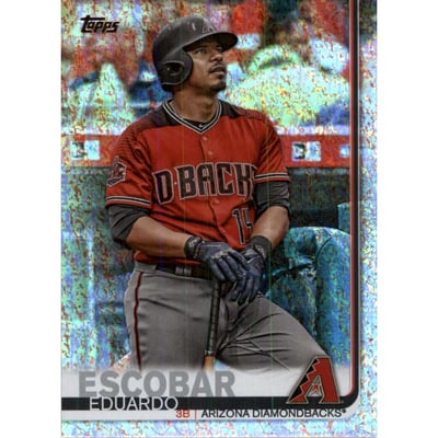2019 Topps Factory Set Sparkle Foil #570 Eduardo Escobar