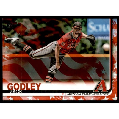 2019 Topps Independence Day #59 Zack Godley
