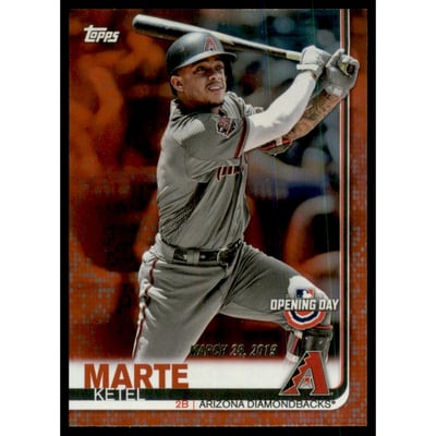 2019 Topps Opening Day Red Foil #62 Ketel Marte
