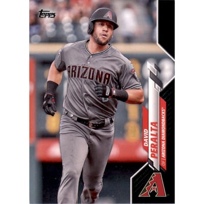 2020 Topps Black #227 David Peralta