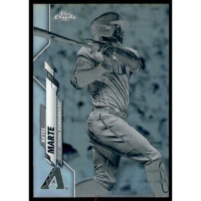 2020 Topps Chrome Negative Refractors #151 Ketel Marte
