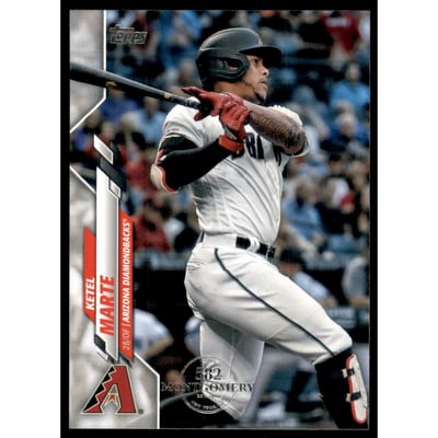 2020 Topps Factory Set 582 Montgomery Club #131 Ketel Marte