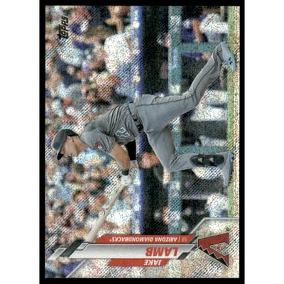 2020 Topps Factory Set Walmart Foilboard #158 Jake Lamb