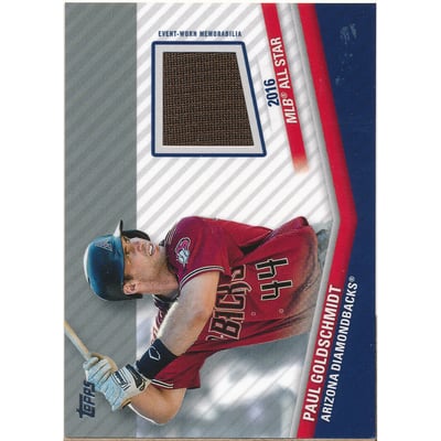 2020 Topps Update All Star Stitches #ASSCPG Paul Goldschmidt