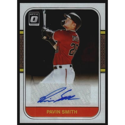 2021 Donruss Optic Retro '87 Signatures #15 Pavin Smith