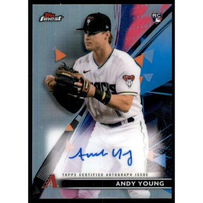 2021 Finest Autographs Refractors #FAAY Andy Young