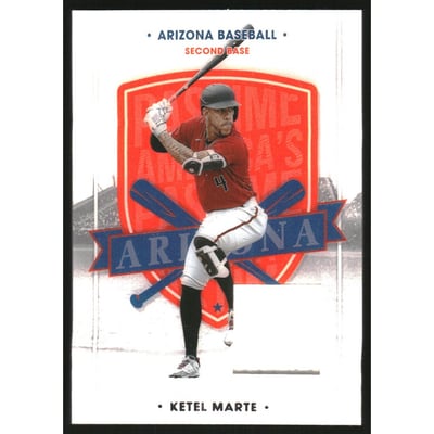 2021 Panini America's Pastime Swatches #53 Ketel Marte