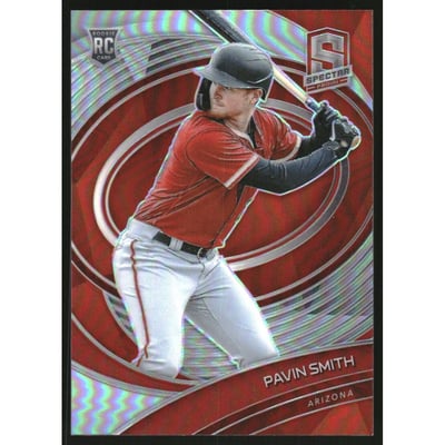 2021 Panini Spectra Neon Orange #161 Pavin Smith