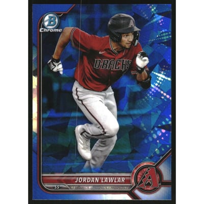 2022 Bowman Chrome Sapphire Prospects #BCP235 Jordan Lawlar