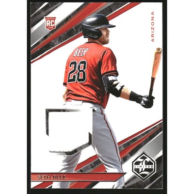 2022 Panini Chronicles Limited Swatches #26 Seth Beer