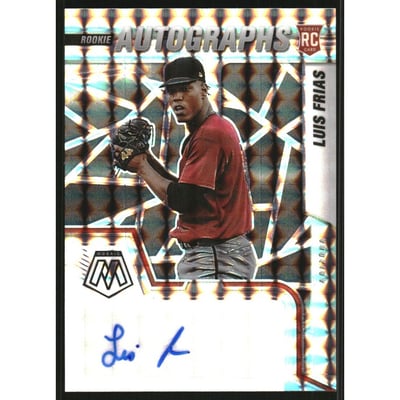 2022 Panini Mosaic Rookie Autographs Mosaic #2 Luis Frias