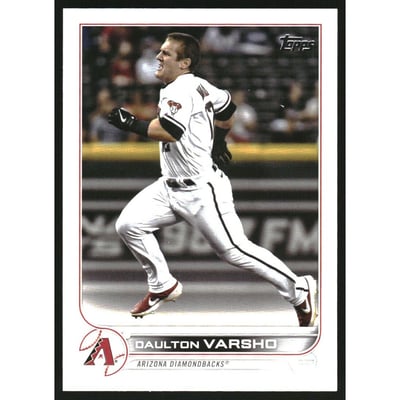 2022 Topps Advanced Stats #394 Daulton Varsho