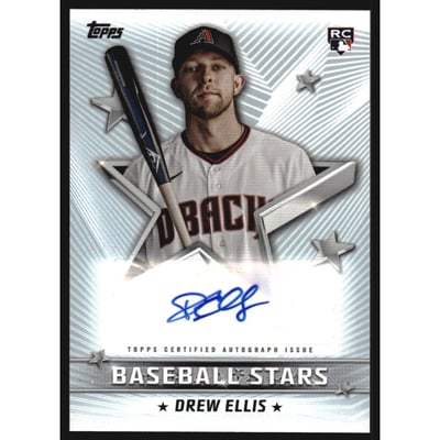2022 Topps Baseball Stars Autographs #BSADE Drew Ellis
