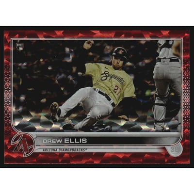 2022 Topps Red Foilboard #298 Drew Ellis