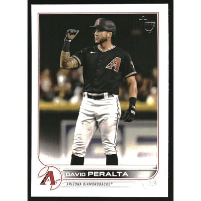 2022 Topps Vintage Stock #410 David Peralta