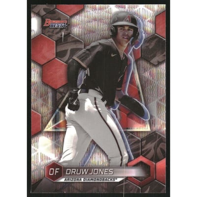 2023 Bowman's Best Top Prospects Wave Refractors #TP8 Druw Jones