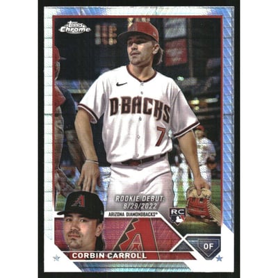 2023 Topps Chrome Update Prism Refractors #USC220 Corbin Carroll