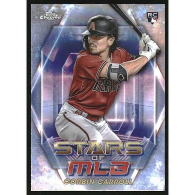 2023 Topps Stars of MLB Chrome #SMLBC34 Corbin Carroll