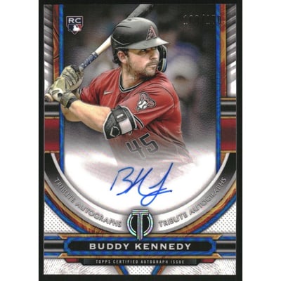 2023 Topps Tribute Autographs Blue #TABK Buddy Kennedy