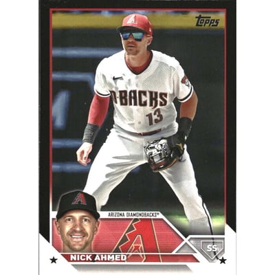 2023 Topps Update Black #US12 Nick Ahmed