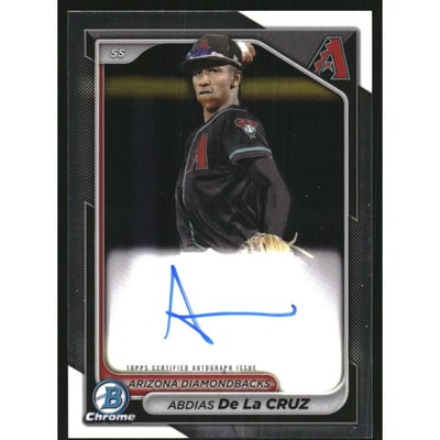 2024 Bowman Chrome Prospect Autographs #CPAADL Abdias De La Cruz