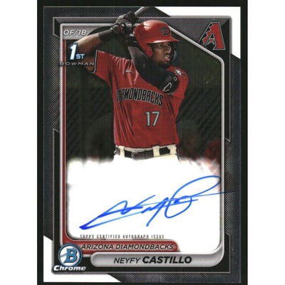 2024 Bowman Chrome Prospect Autographs #CPANC Neyfy Castillo