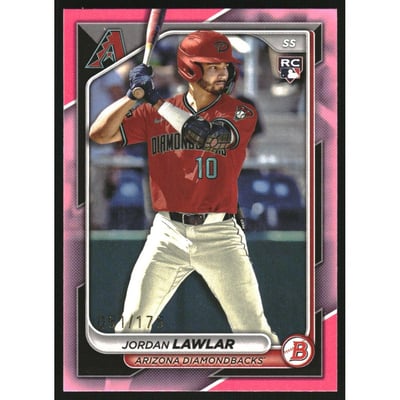 2024 Bowman Pink #96 Jordan Lawlar