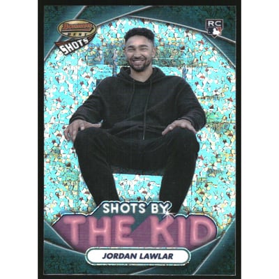 2024 Bowman's Best Shots By The Kid Mini-Diamond Refractors #TK6 Jordan Lawlar