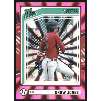 2024 Donruss Pink Laser #103 Druw Jones