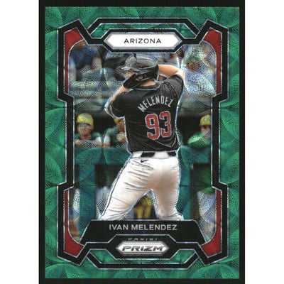 2024 Panini Prizm Prizms Green Scope #251 Ivan Melendez