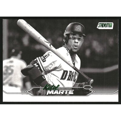 2024 Stadium Club Black and White #24 Ketel Marte