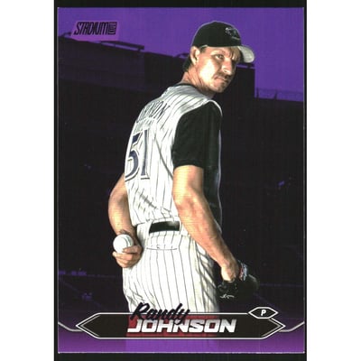 2024 Stadium Club Purple Foil #8 Randy Johnson