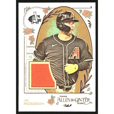 2024 Topps Allen and Ginter Relics #AGRJPED Joc Pederson B