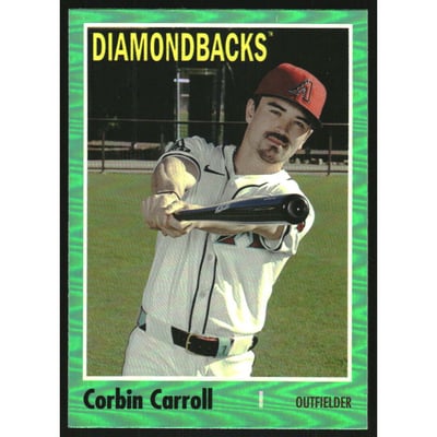 2024 Topps Archives Green Foilboard #169 Corbin Carroll