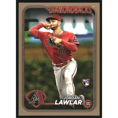 2024 Topps Gold #451 Jordan Lawlar