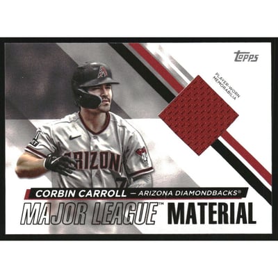 2024 Topps Major League Material #MLMCCA Corbin Carroll