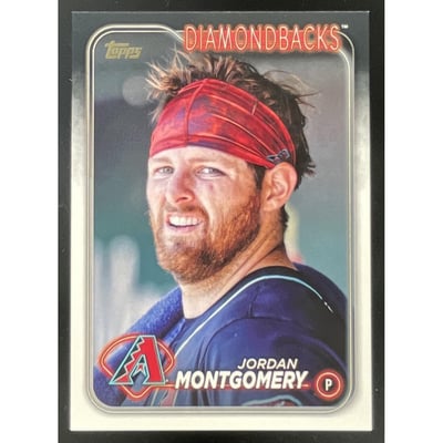 2024 Topps Update Golden Mirror SP #US297 Jordan Montgomery