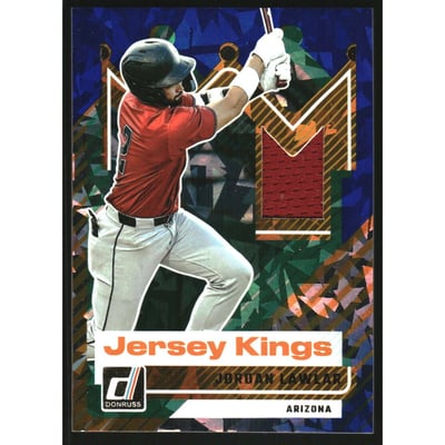 2025 Donruss Jersey Kings Blue Ice #21 Jordan Lawlar