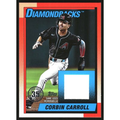 2025 Topps '90 Topps Relics #T90RCC Corbin Carroll