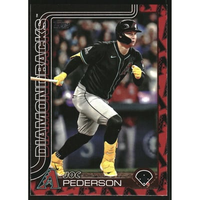 2025 Topps Team Color Border #127 Joc Pederson