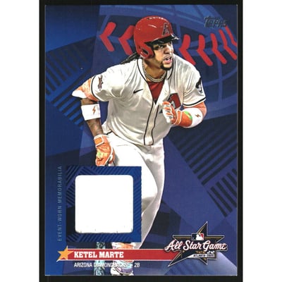2025 Topps Update All-Star Stitches Relics #ASKM Ketel Marte