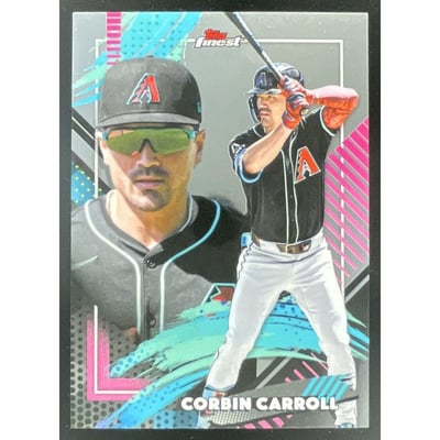2026 Topps Finest Super Rare #335 Corbin Carroll