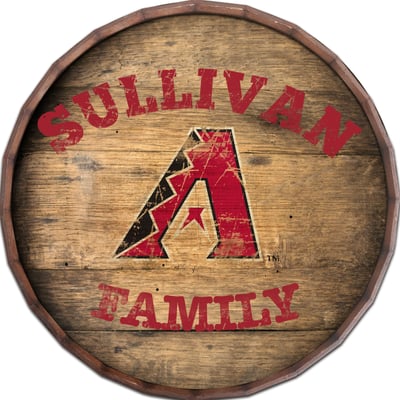 Arizona Diamondbacks 24" Personalized Barrel Top