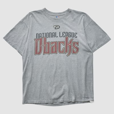 Arizona Diamondbacks Genuine Merchandise 2010s T-shirt - Heather Gray - M by Fanatics Real Vintage