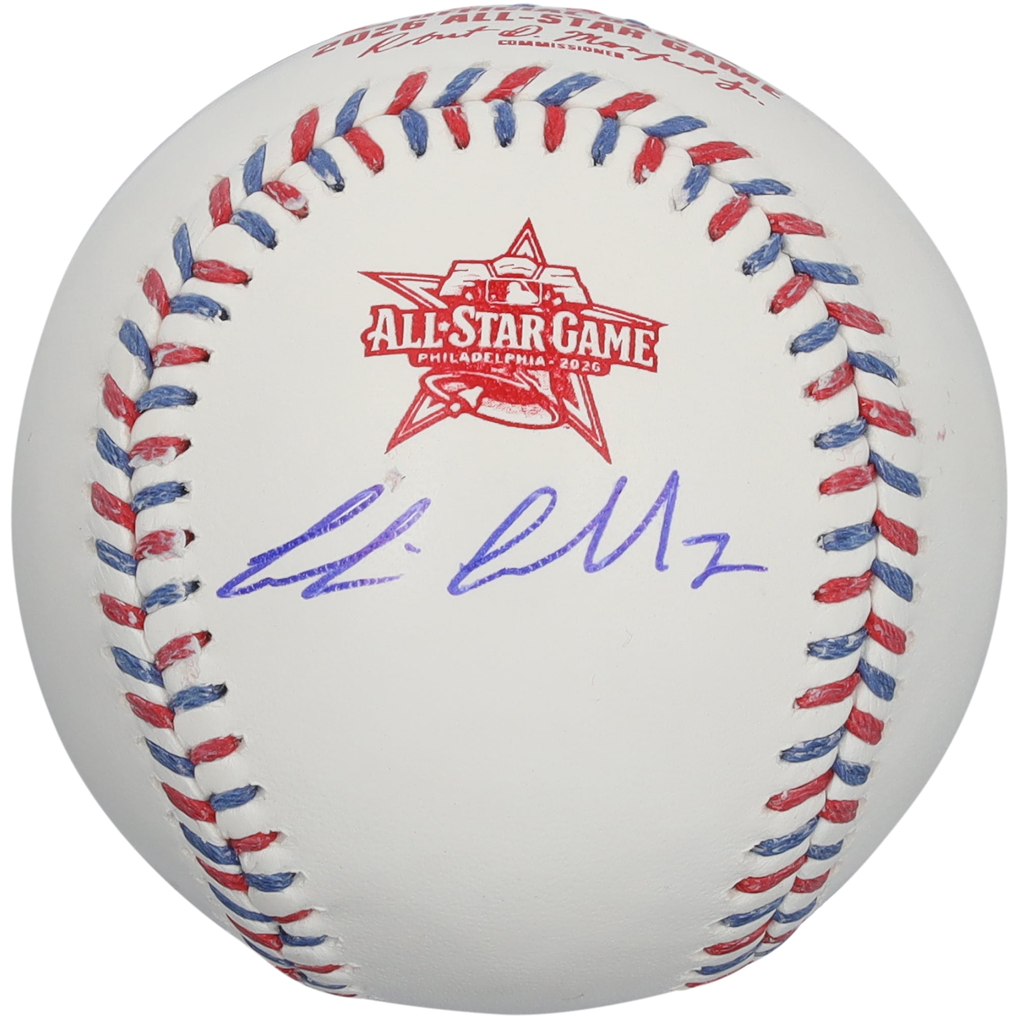 Balle de baseball autographiée par Corbin Carroll, des Diamondbacks de l'Arizona, avec le logo du match des étoiles 2026